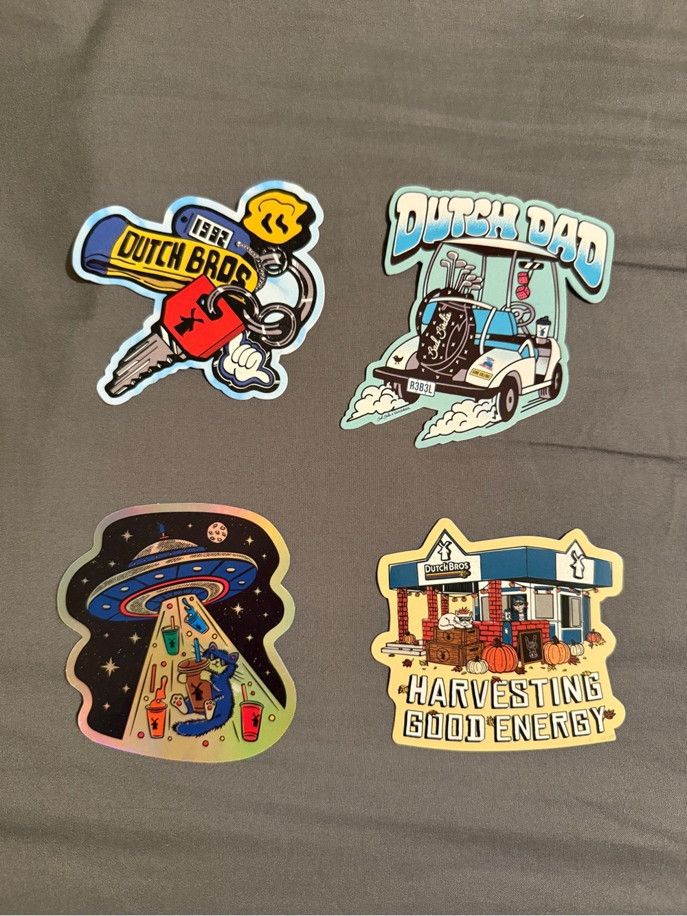 Dutch Bros Sticker Set